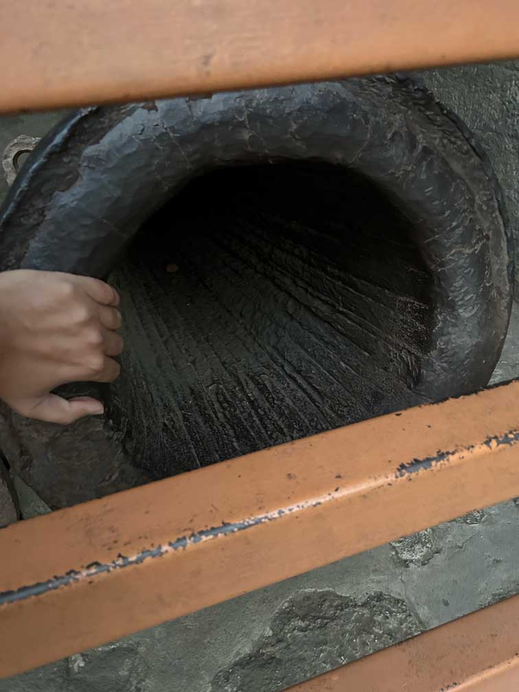 Barrel size of one of the tope in Devgiri fort