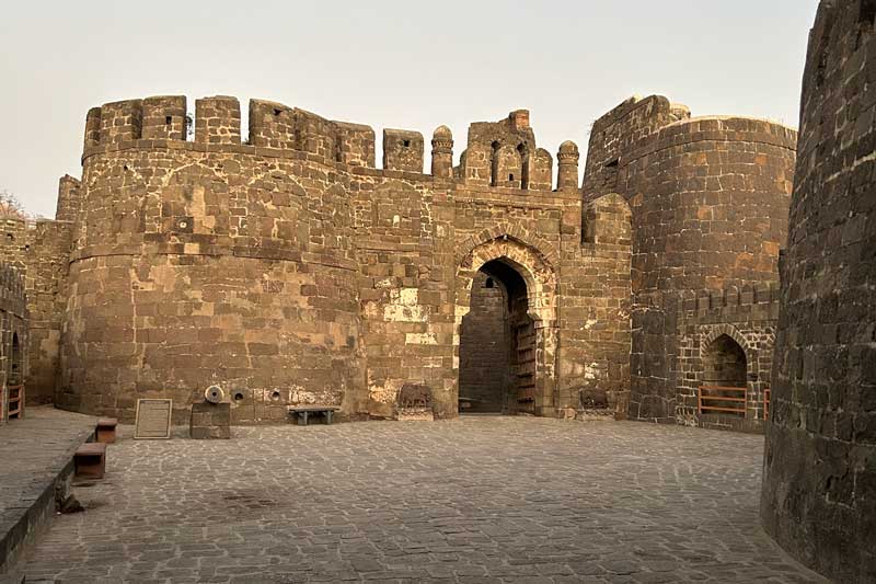 Entry point of the Devgiri fort