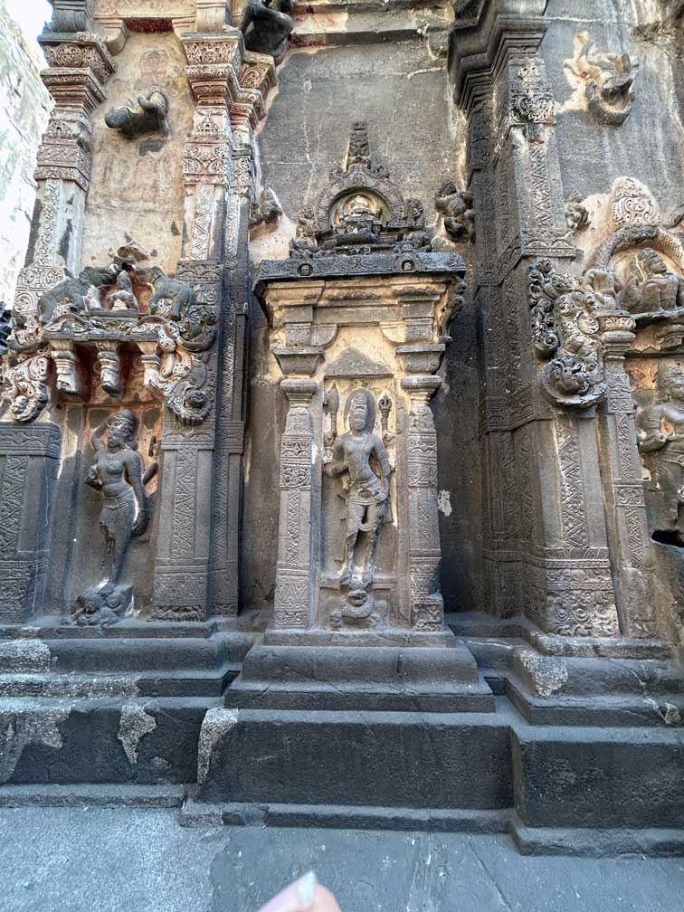 Pillars of Kailasa temple