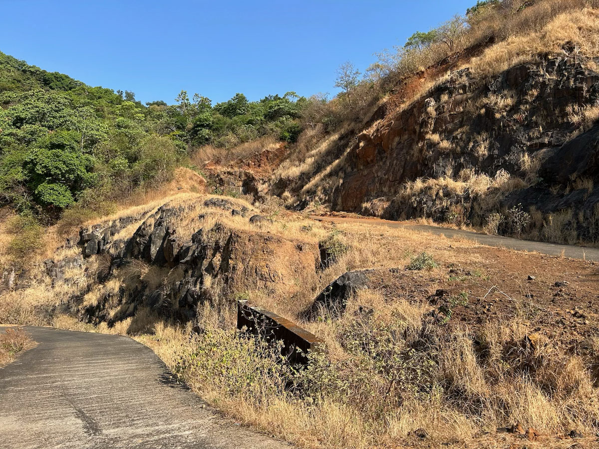 Cement route of Tamhini Lavasa route