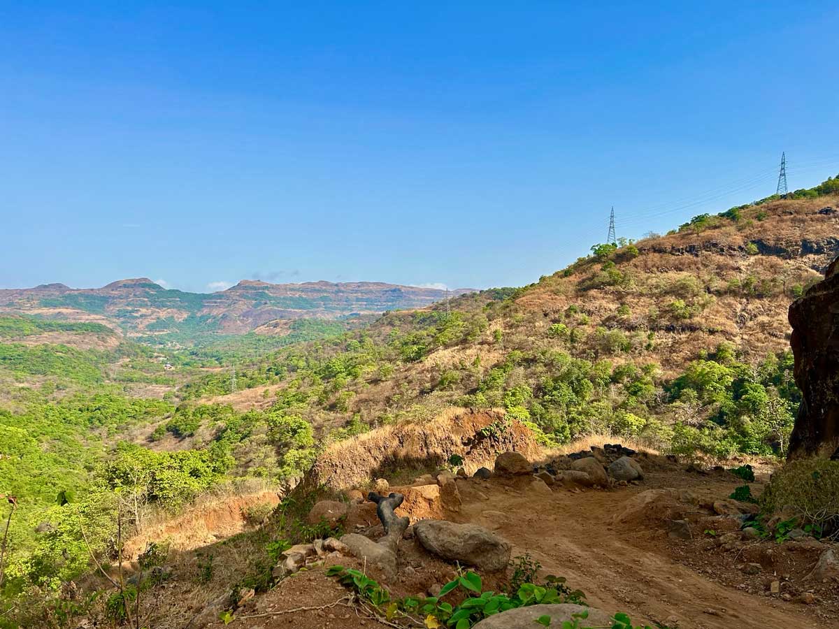 Off road patch of tamhini lavasa route